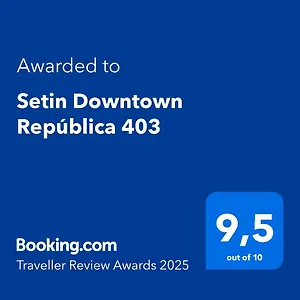 Apartamento Setin Downtown Republica 403, São Paulo