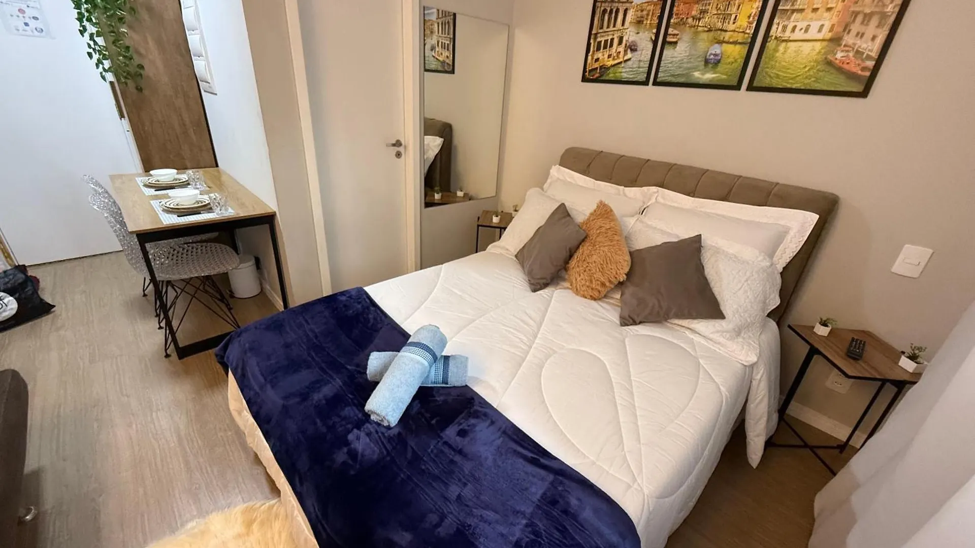 公寓 Studio Veneza Prox Metro Bras, Feirinha Madrugada, 25 Marco, Templo Salomao 圣保罗